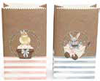 Pop Corn Bag (W+GxH) Size: 134+79x190mm  (5.3”+3”x7.5”)