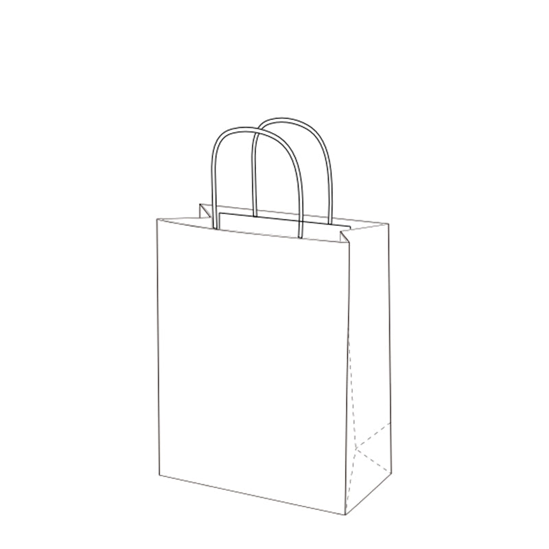 Medium Bag (W+GxH) Size: 175+100x230mm  (7”+4”x9”)